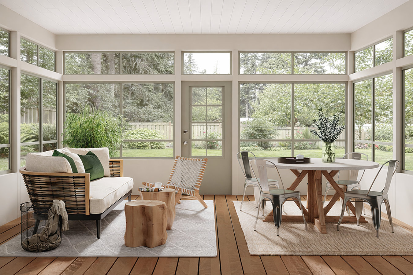 Enclosed patio rooms